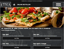 Tablet Screenshot of pizza-etna.de